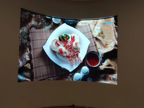 汉源室内P2.5弧形LED屏